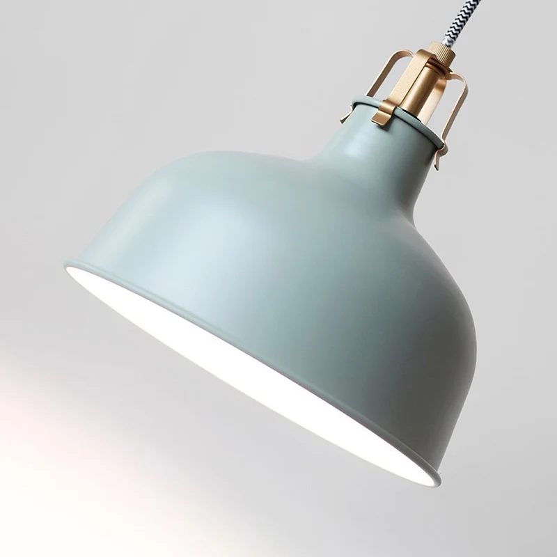 Metalen schuur hangende verlichting Moderne hanglamp met 1 kop voor eetkamer Clearhalo