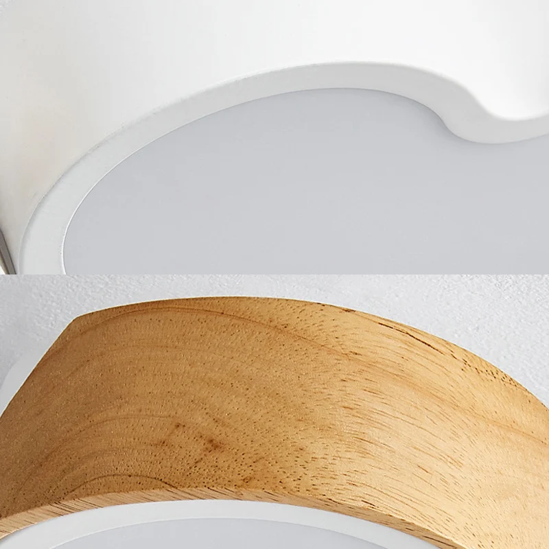 Moderne bloem inbouw plafondlamp acryl witte plafondlamp voor slaapkamer Clearhalo