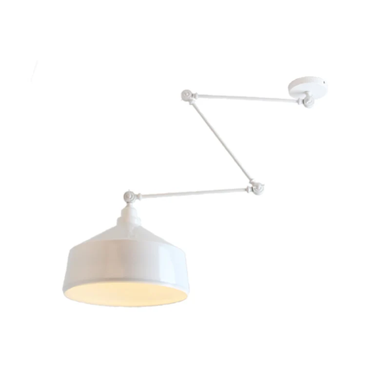 Moderne koepelvormige hanglamp van metaal, 1-lichts eetkamer, neerwaartse verlichting wit Clearhalo
