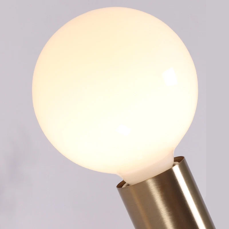 Modernistische Sputnik kroonluchter verlichting opaalglas 6 lampen woonkamer hanglamp Clearhalo
