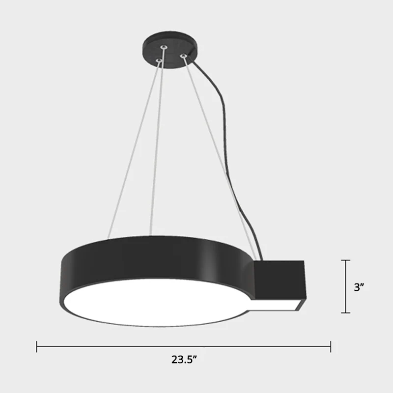 Moleculaire LED-hanglamp Modernisme Metalen ophanghanglamp voor gymnasium Clearhalo