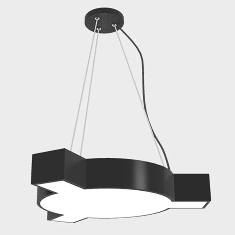 Moleculaire LED-hanglamp Modernisme Metalen ophanghanglamp voor gymnasium Clearhalo