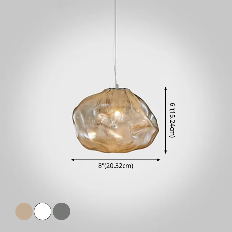 Post Modern Cloud Suspension Lighting Verstelbare koord hangende hanglamp Clearhalo