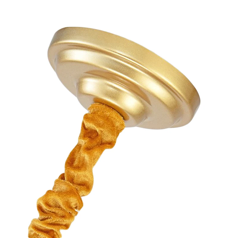 Postmoderne cilinder hanglamp kristal en metaal 6 lampen eetkamer kroonluchter licht Clearhalo