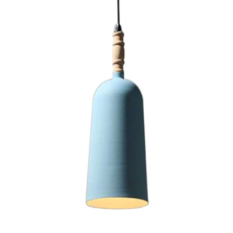 Seafoam E27 hanglamp moderne metalen hanglamp met enkele kop voor restaurant Clearhalo
