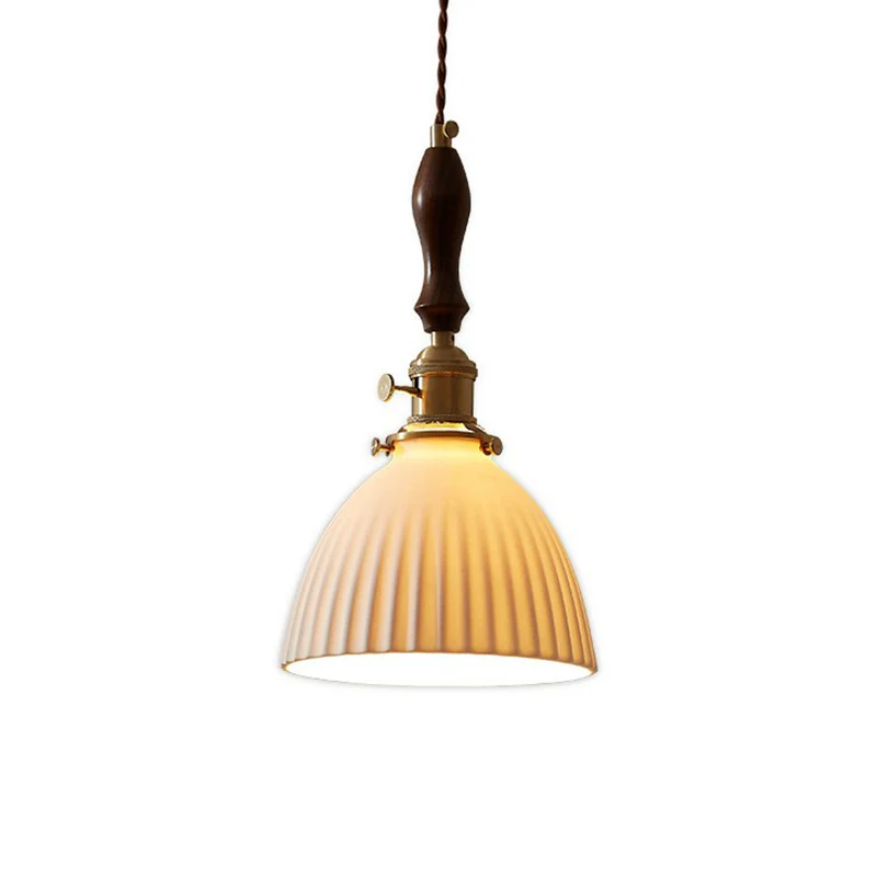 Simplicity Dome hanglamp met 1 lamp Simplicity hanglamp van wit glas Clearhalo