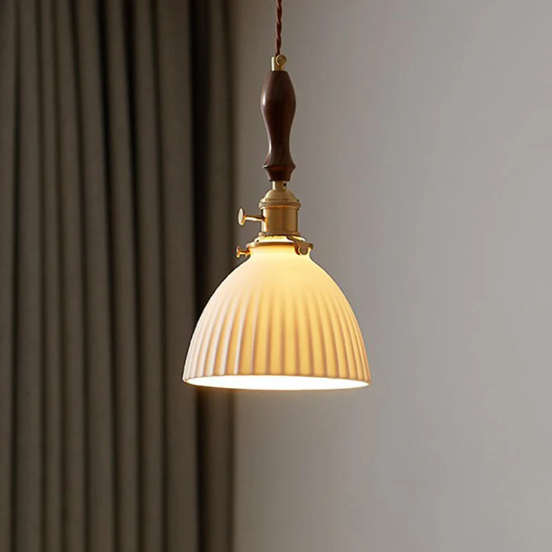 Simplicity Dome hanglamp met 1 lamp Simplicity hanglamp van wit glas Clearhalo