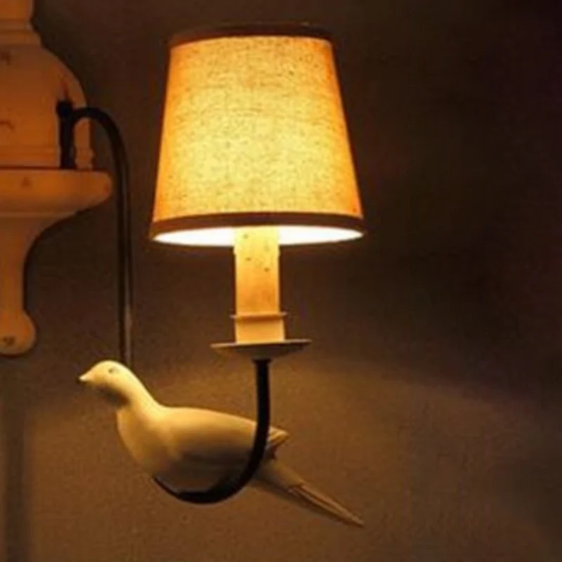 Stoffen taps toelopende ophangverlichting Klassieke hangende plafondlamp met één lamp de eetkamer Clearhalo