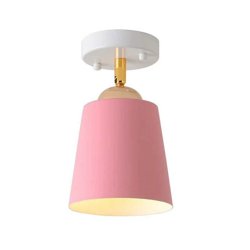 Taps toelopende hal, semi-verzonken metalen enkele minimalistische verzonken plafondlamp Clearhalo
