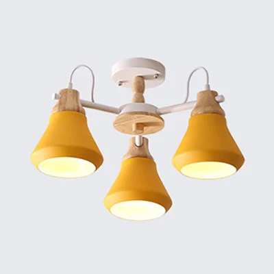 Taps toelopende schaduw Woonkamer hanglamp Eenvoudige hangende hanglampen Clearhalo