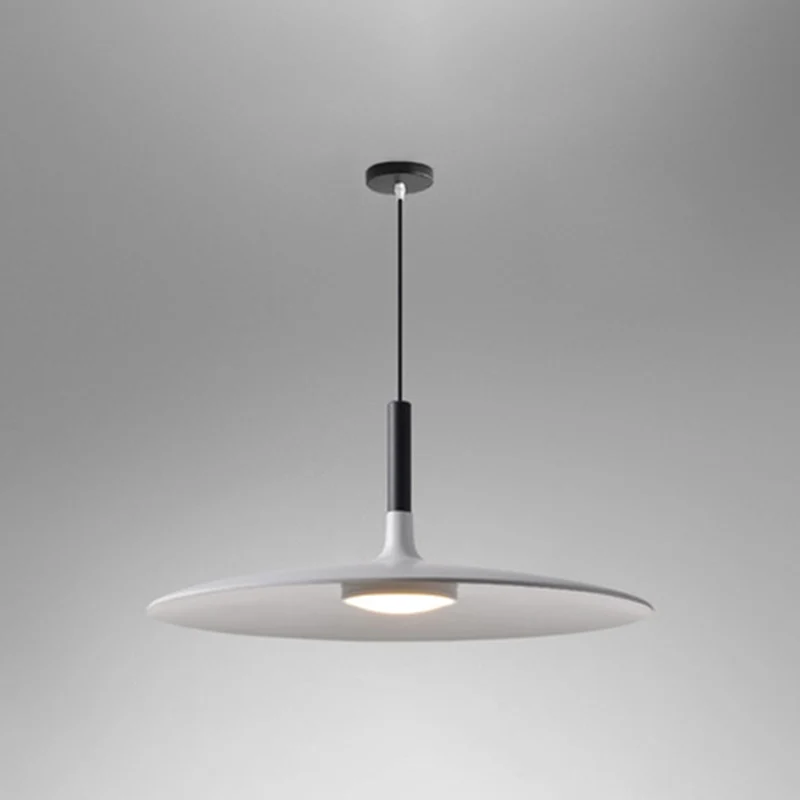 Vliegende schotel LED-hanglamp Nieuwigheid Minimalistische metalen restaurant hangende hanger Clearhalo