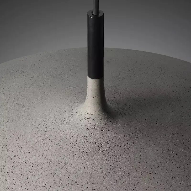 Vliegende Schotel Restaurant Plafondlamp Cement 1 Kop Minimalistische LED Hangende Hanglamp Clearhalo
