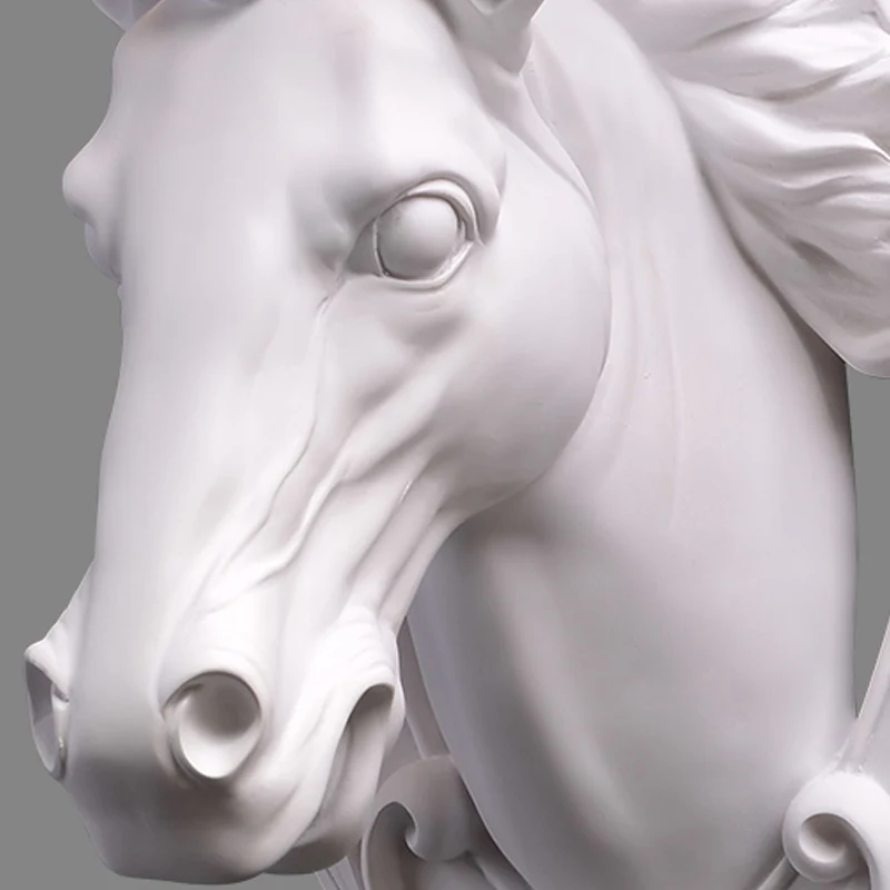 White Horse Wandlamp Platteland 1 Lamp Hars Wandkandelaar met Kegelkap voor Woonkamer, 9,5"/12" W Clearhalo