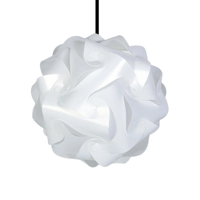Wit/Rood/Roze Globe Hanglamp Eigentijds 1-lichts Acryl Plafond Hanglamp, 8"/9"/10" Clearhalo