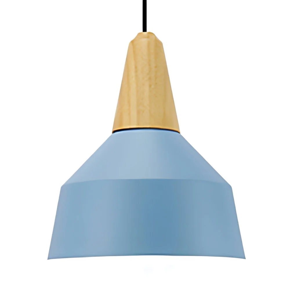 Woonkamer hanglamp aluminium 10/14 inch brede macaron hanglamp met enkele kop en verstelbaar snoer Clearhalo