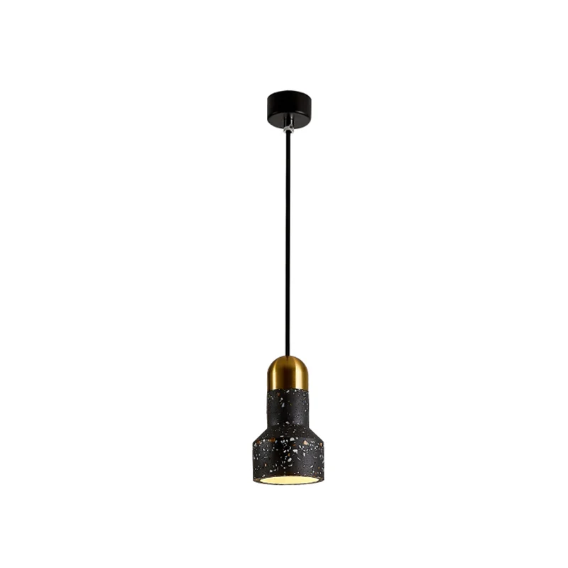 Zaklampvormige woonkamer downlighting Terrazzo 1 lamp Scandinavische plafondhanglamp Clearhalo