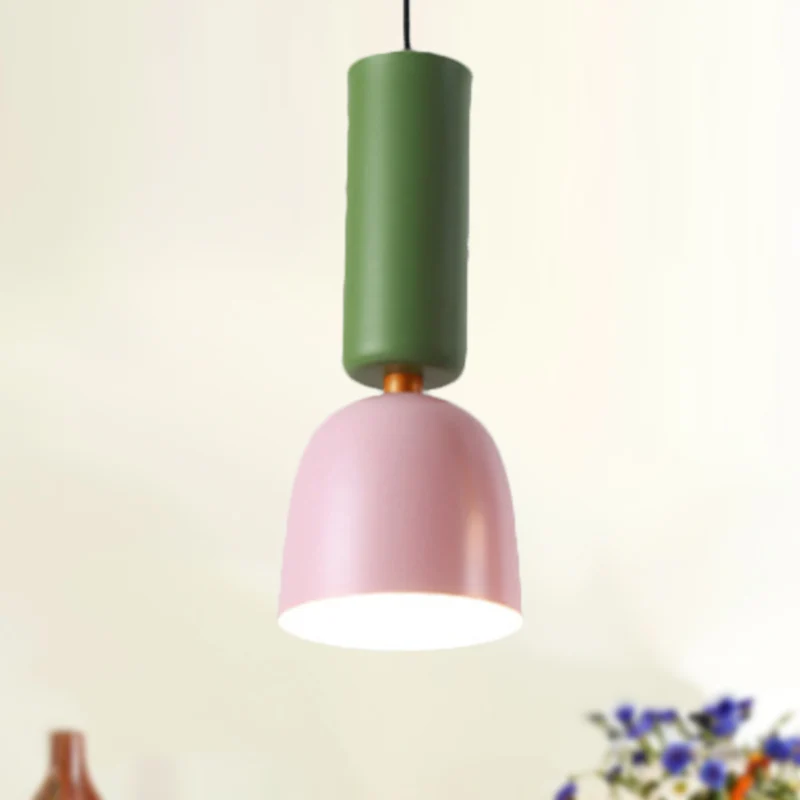 Zwarte Kegel/Koepel Schaduw Hanglamp Scandinavische Stijl Metaal 1 Licht Woonkamer Hangend Plafondlamp, 2"/3" Dia Clearhalo