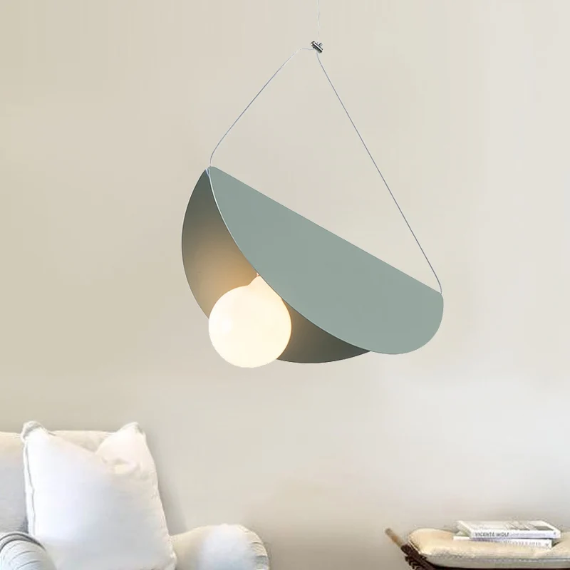 Zwart/Grijs/Zwart Gebogen Hangende Verlichting Eigentijds 1 Lichte Metalen Ophanghanger voor Slaapkamer Clearhalo