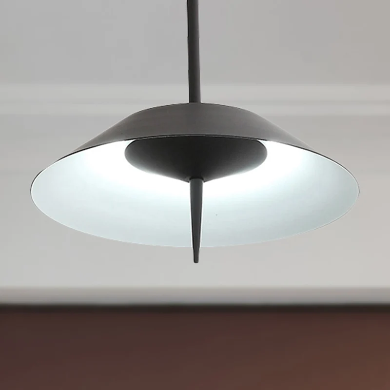 Zwart/Koper/Goud Afwerking Kegel Schaduw Plafond Hanglamp Scandinavische Stijl Metaal 1 Licht Eetkamer Hanglamp Clearhalo