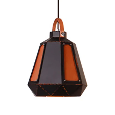 Zwart/Wit Metalen Gaas Schaduw Hanglamp Industriële Stijl 1 Lichte Woonkamer Hanglamp, 8"/10"/14" Diameter Clearhalo