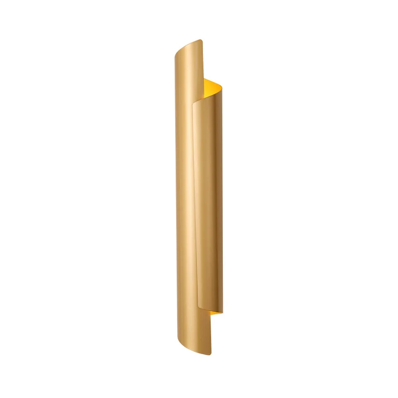 Zwart/wit/goud gescrolde wandlamp modernistisch ijzer 2-lichts schanslamp, 16"/21,5"/29,5" breed Clearhalo