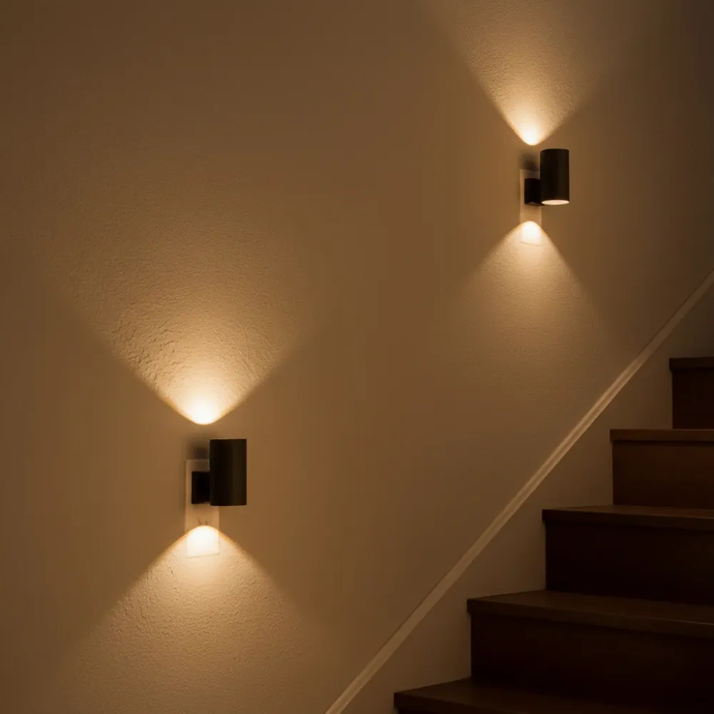 AURORA Nachtlampje – Dimbare LED-nachtlamp met dag-nachtsensor voor aangename sfeerverlichting Cozey Maison