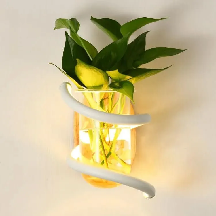 BLOOMLIGHT – LED wandvaas lamp met Scandinavisch design voor buitengebieden Cozey Maison