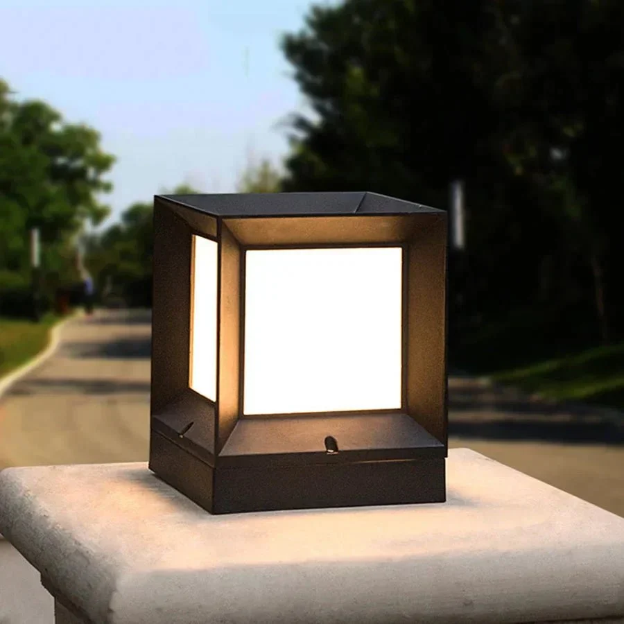 EXTERION – Moderne LED-buitenstaande lamp voor opritten, poorten en tuinpaden Cozey Maison