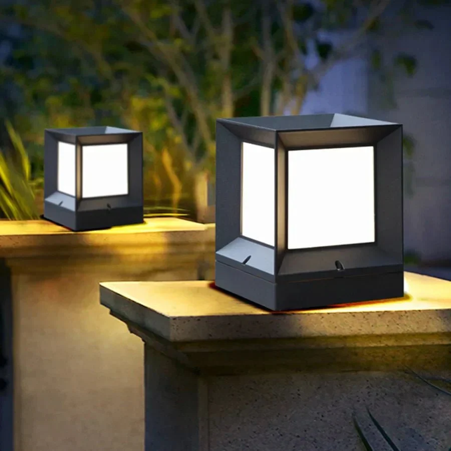 EXTERION – Moderne LED-buitenstaande lamp voor opritten, poorten en tuinpaden Cozey Maison
