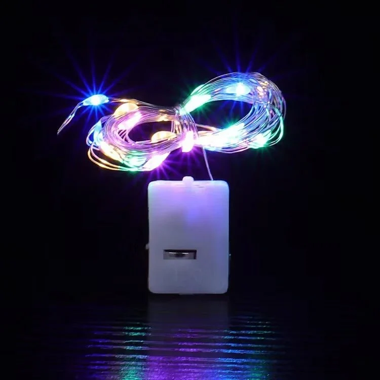 GLIMLIGHT – Warmwitte, op batterijen werkende lichtsnoer voor huis en tuin Cozey Maison