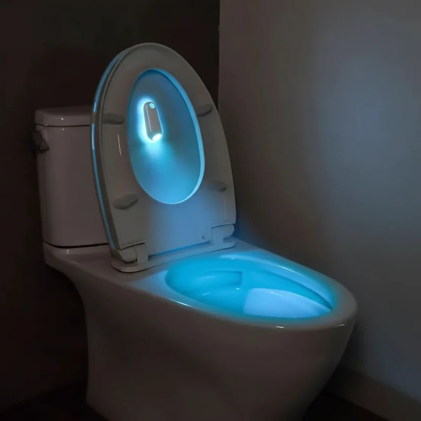 GLOWBOWL MOTION – Bewegingsmelder toiletverlichting met 7 RGB-kleuren Cozey Maison