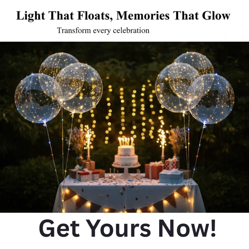 GLOWFEST – Herbruikbare LED-feestballonnen voor stralende feesten Cozey Maison