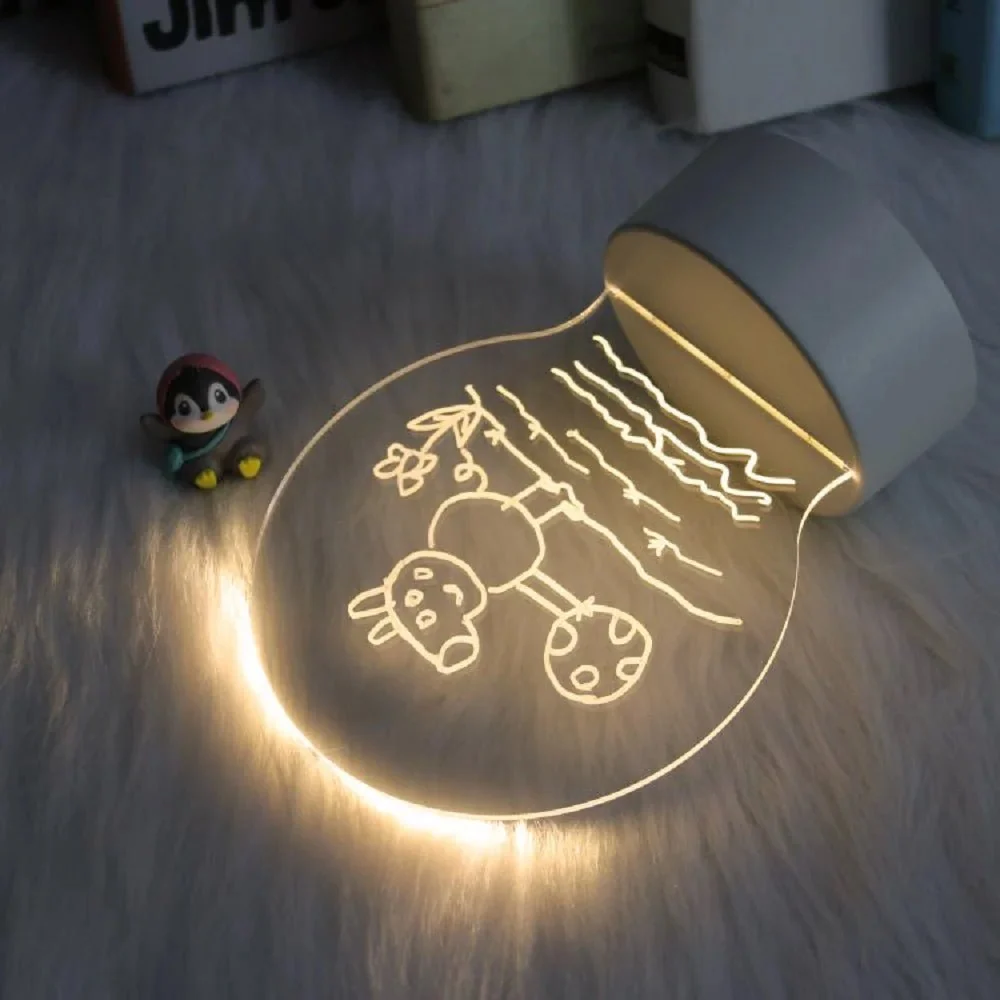 GLOWSIGN – Verlicht bord met droog uitwisbare stift Cozey Maison