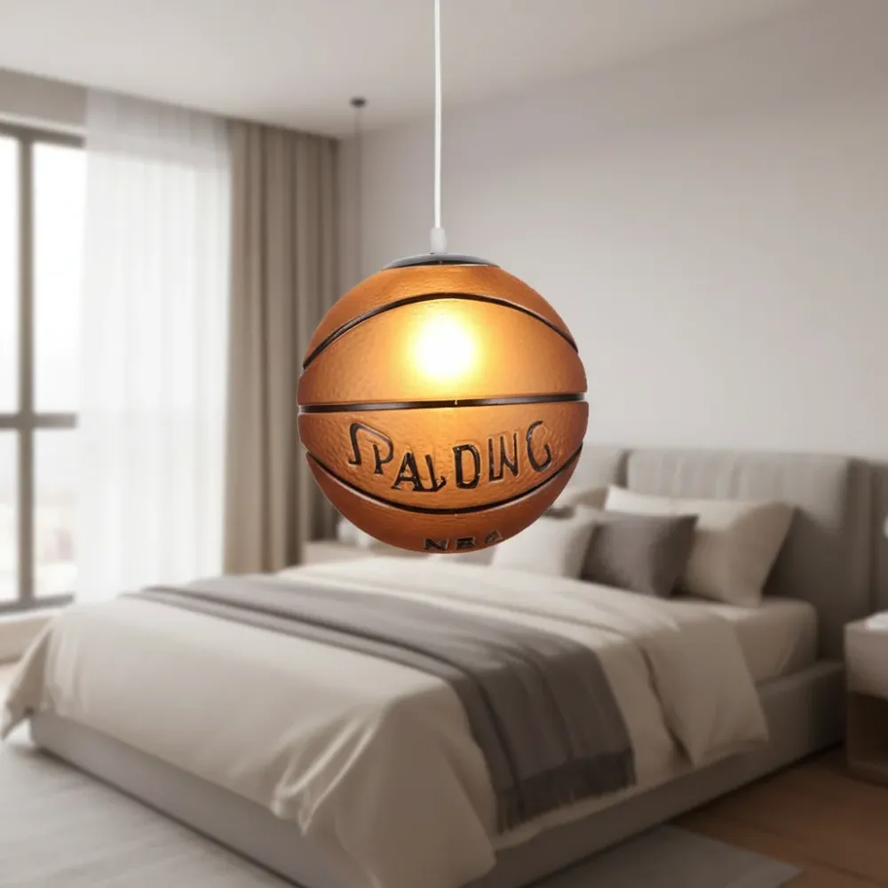 GOALGLOW – Stijlvolle LED-plafondlamp met voetbalmotief voor kinderkamer Cozey Maison
