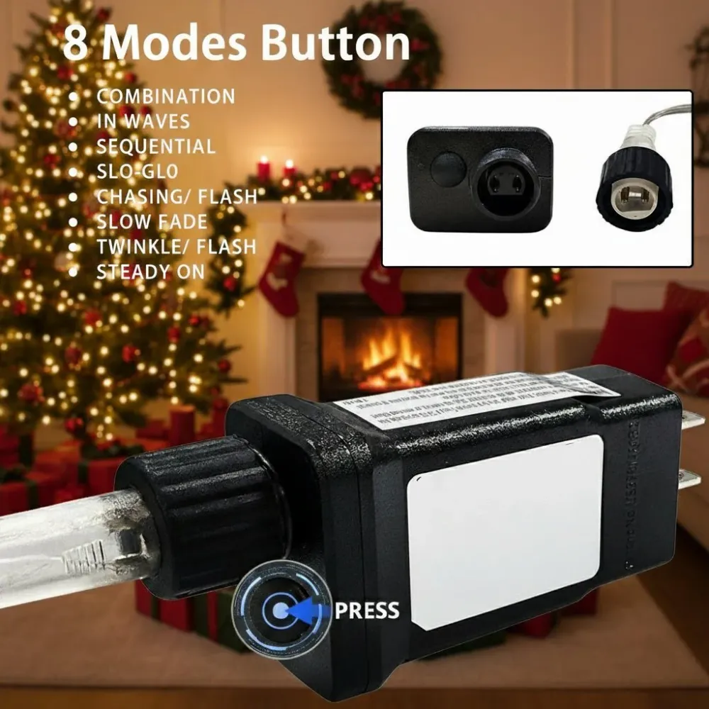 ICEDRAPE – 10 m waterbestendige LED-lichtgordijn voor buitendecoratie Cozey Maison