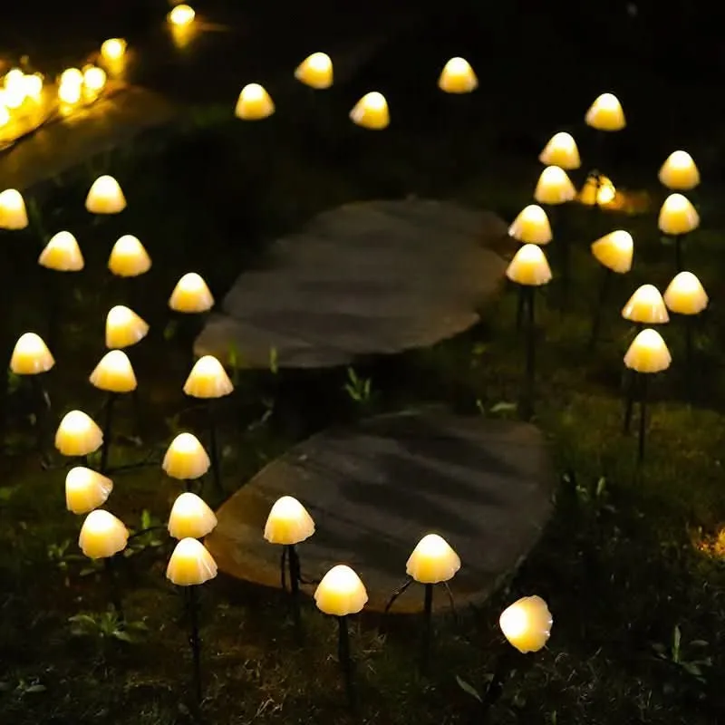 LUMINA PADDENSTOEL – Zonne-energie LED-paddenstoellampjes voor een magische tuinsfeer Cozey Maison