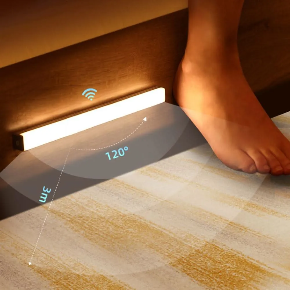 LUMISENSE BAR – Draadloze LED-verlichtingsarmatuur met bewegingssensor & USB/AAA-voeding Cozey Maison