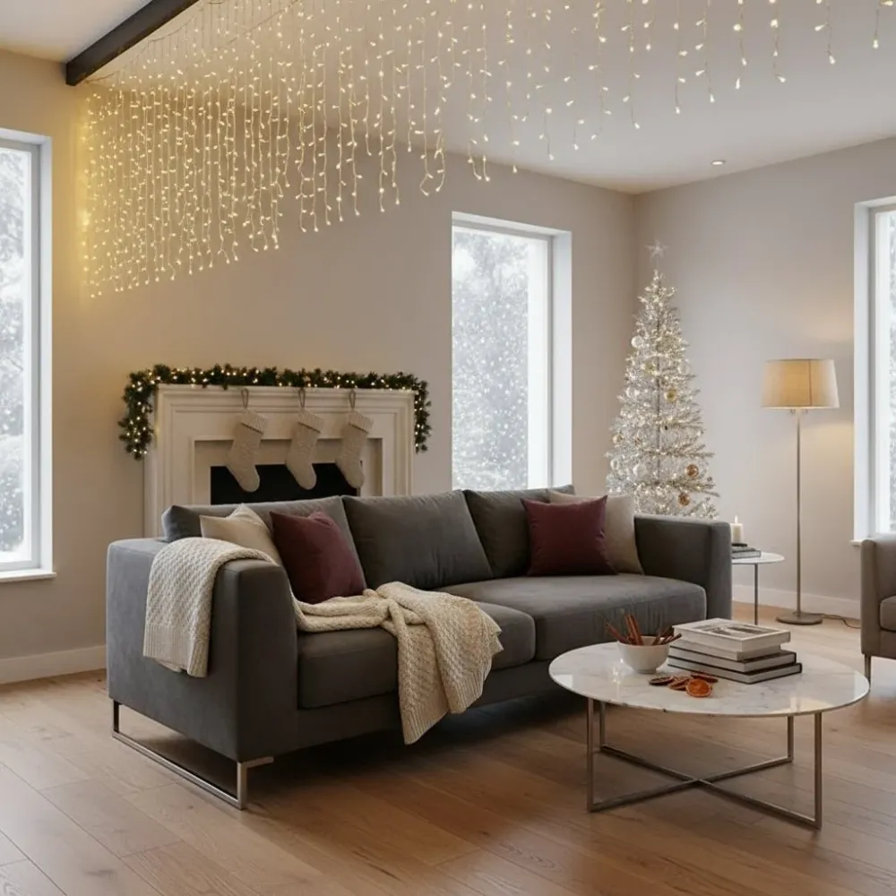 LUSTROLUX – 5 m LED-lichtsnoer met 8 modi voor binnen- en buitengebruik Cozey Maison