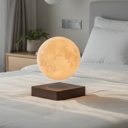 MOONFLOAT – zwevende maanlamp met 3 lichtkleuren en magnetische ophanging Cozey Maison