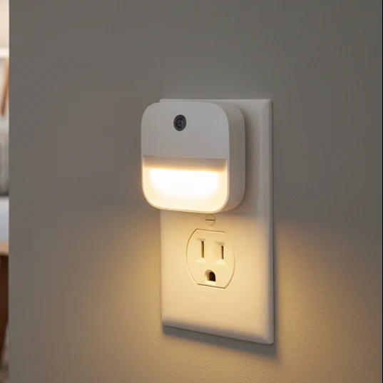 NIGHTBEAM – Energiezuinige stopcontact-nachtlampjes met autosensor (6 stuks) Cozey Maison
