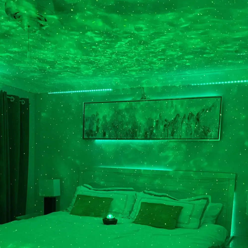 SKYRION – Draagbare Galaxy-projector met Bluetooth-luidspreker en afstandsbediening Cozey Maison