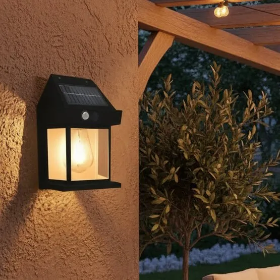 SOLARION – Solar LED tuin- en straatlamp met bewegingssensor en weerbestendige behuizing Cozey Maison