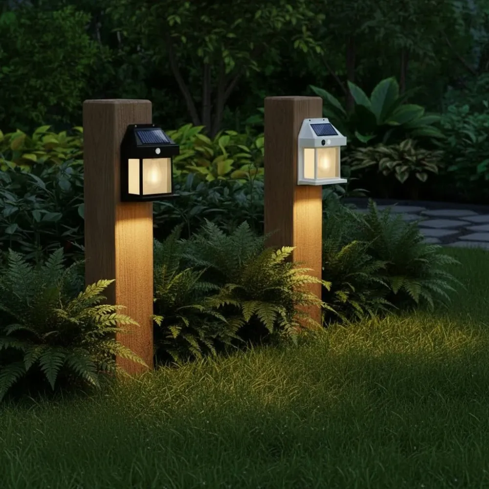 SOLARION – Solar LED tuin- en straatlamp met bewegingssensor en weerbestendige behuizing Cozey Maison