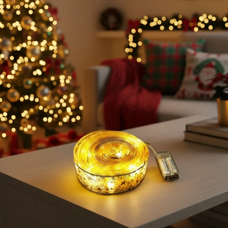 TWINKLETREE – Dubbellaagse LED-lichtsnoer voor kerstbomen Cozey Maison