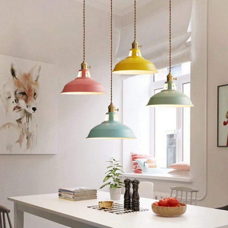 VINTILIGHT – Retro stalen schuur hanglamp voor eetkamers en loftinterieurs Cozey Maison