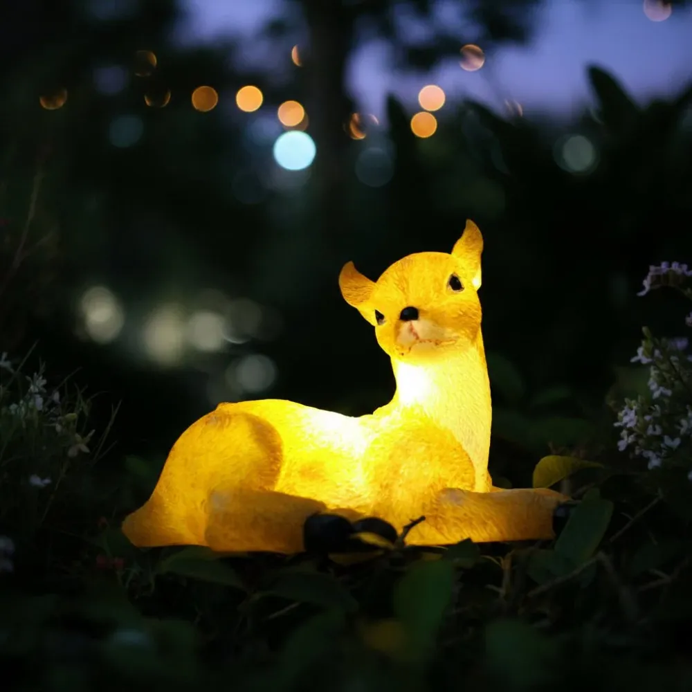 WILDLITE – Charmante LED-tuinslamp dierenvorm met geïntegreerde schemersensor Cozey Maison