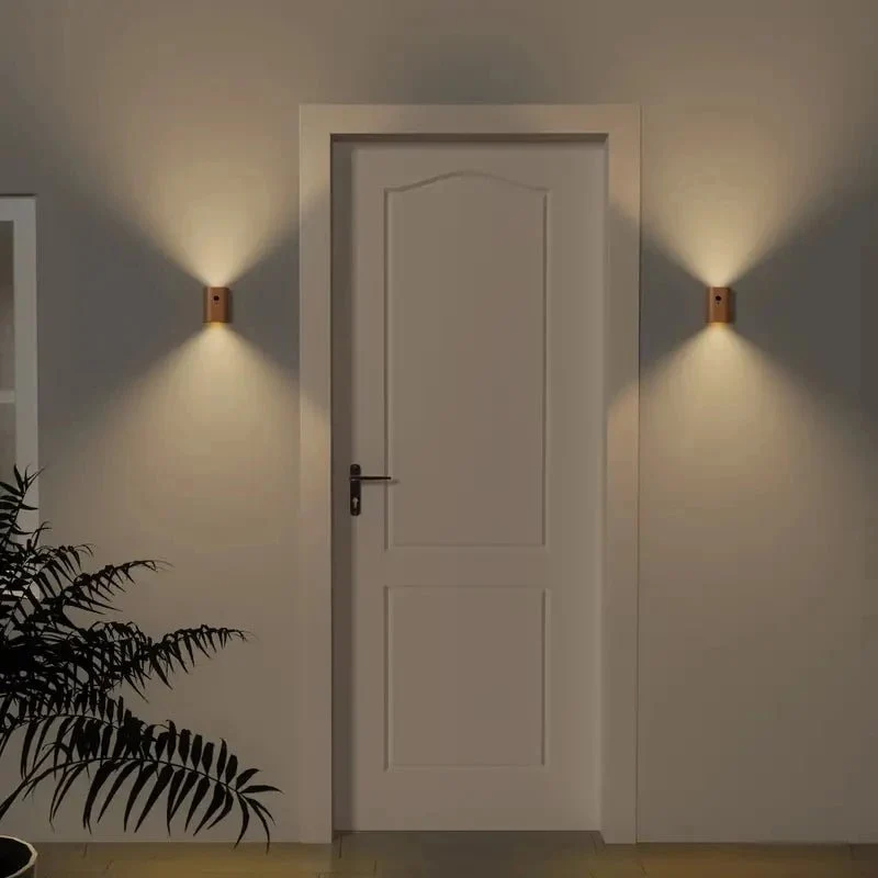 WOODSENSE – Houten lamp met bewegingssensor en oplaadbare batterij Cozey Maison