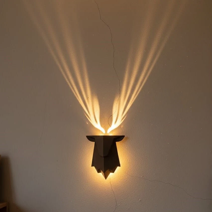 ZENANTLER – Minimalistische hertenwandlamp met zachte dimfunctie Cozey Maison
