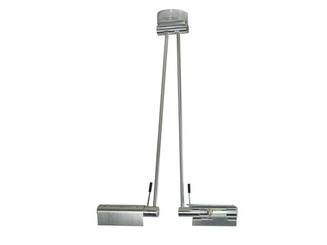 CSW 8037/31S Flexibele Plafondlamp met 2 Led Lichten