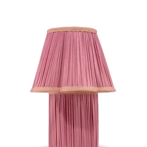 Doing Goods Myra Lamp Fuchsia - Klein 14 x 30 x 36 cm - Zijde/ Viscose